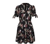 Vestido Corto Rockabilly de Hell Bunny - Alani Mini Dress - XS XL - para Mujer - multicolor