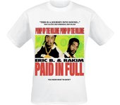 Camiseta de Eric B. & Rakim - Paid In Full 87 - S M - para Hombre - Blanco