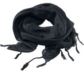 Bufanda de Brandit - Shemag - para azul marino/negro