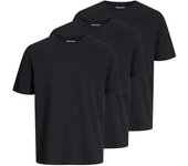 Camiseta de Jack & Jones - JACUNDER TEE CREW NECK 3 PACK NOOS - S XXL - para Hombre - Negro