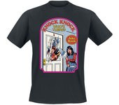 Camiseta Fun de Steven Rhodes - Knock Knock Whos There - M 3XL - para Hombre - Negro
