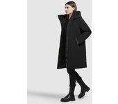 Abrigo de Invierno de Khujo - Nellen - M - para Mujer - Negro