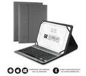 FUNDA TABLET SUBBLIM KEYTAB PRO 10.1 + TECLADO BLUETOOTH GREY