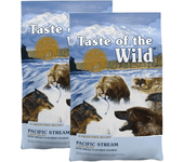 Pack 2 x 18 Kg Taste Of The Wild Pacific Stream Pienso Para Perros Con Salmón Ahumado Pack 2 X 18 Kg