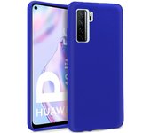 Cool Funda Silicona Azul para Huawei P40 Lite 5G