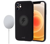 Cool Funda Cover Magnética Negra para iPhone 12 Mini