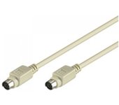 Goobay Cable PS/2 Mini DIN 6pin Macho/Macho 5m Beige