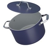 Ciarra Beyond Cazuela Con Tapa 24cm Alumnio Azul