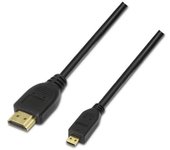 Aisens Cable Micro HDMI a HDMI Macho/Macho 1.8m Negro
