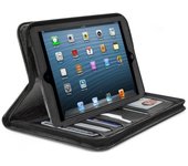 Iluv CEO Funda de Polipiel Negra para Tablet hasta 8"