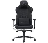 Newskill Banshee Pro Silla Gaming Tela Transpirable con Almohada Cervical Negra