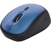 Trust Yvi+ Ratón Óptico Inalámbrico Silencioso Eco 1600DPI Azul