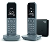 Gigaset CL390 Duo Teléfonos Inalámbricos DECT Grises