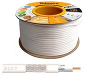 Televes CXT-1 Bobina Cable Coaxial Cobre 100m Blanco