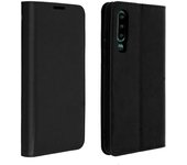 Avizar Funda Cartera de Cuero Negra para Huawei P30
