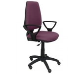 Piqueras y Crespo Elche CP Bali Silla de Oficina Brazos Fijos Ruedas de Parquet Morado