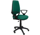 Piqueras y Crespo Elche CP Bali Silla de Oficina Brazos Fijos Ruedas de Parquet Verde
