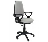 Piqueras y Crespo Elche CP Bali Silla de Oficina Brazos Fijos Ruedas de Parquet Gris Claro
