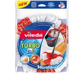 Vileda Turbo 2in1 Recambio para Fregona Turbo con Microfibras y Poliamida