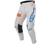 Alpinestars Racer Tech Atomic Pantalones de Motocross - Blanco Azul (28)