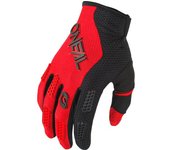 Oneal Element Racewear Guantes de motocross - Negro Rojo (S)