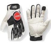 Fuel Astrail Lucky Explorer Guantes de motocross - Blanco Rojo (3XL)