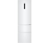 Frigorífico Combi Haier HTR3619ENPW | 3D 60 Series 3 | No Frost | 3 Puertas | Blanco | Clase E | 190,5x59,5 cm