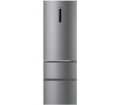 Frigorífico Combi Haier HTR3619FNMN | 3D 60 Series 3 | 3 Puertas | No Frost | Silver | Clase F | 190,5x59,5 cm