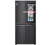 LG InstaView GMQ844MC5E nevera puerta lado a lado Independiente 530 L E Negro