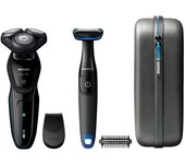 Philips SHAVER Series 5000 S5082/64 afeitadora Máquina de afeitar de rotación Recortadora Negro