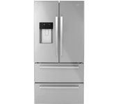 Beko GNE60530DX nevera puerta lado a lado Independiente 530 L Plata, Acero inoxidable