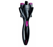 BaByliss TW1100E Utensilio de peinado Rizador de pelo automático Negro, Rosa