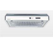 Beko CFB 6432 X campana Telescópica o extraplana Acero inoxidable, Blanco 300 m³/h