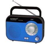 Sunstech RPS560 Portátil Analógica Azul