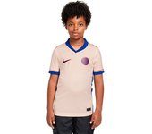 Nike - Camiseta oficial Chelsea FC Segunda Equipación 2024-2025 Niño, Unisex, Guava Ice-Team Orange-Rush Blue Full, S