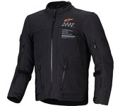 Alpinestars AMT-8 Stretch Drystar XF Chaqueta textil de moto impermeable - Negro (2XL)