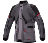 Alpinestars Monteira Drystar® XF chaqueta textil impermeable para motocicletas - Gris Rojo (S)