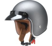 Redbike RB-756 Titanium Casco Jet - Plata (XS)