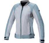 Alpinestars Eloise V2 Air Chaqueta textil para motocicletas para damas - Gris Verde (S)
