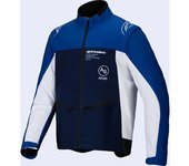 Alpinestars Lite-Dura Softshell Chaqueta de motocross - Blanco Azul