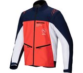 Alpinestars Lite-Dura Softshell Chaqueta de motocross - Blanco Azul Naranja (XL)