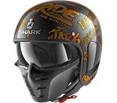 Shark -S-Drak Freestyle Cup Casco Jet - Naranja (XS)