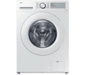 Lavadora de 11 kilos, carga frontal - Samsung WW11DG5B25THEC, Blanco, 1400 rpm., Eficiencia A