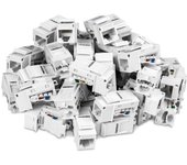 Trendnet TC-K50C6 Pack 50 Módulos Keystone Cat. 5/5e/6 Blancos