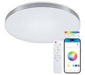Ksix Boreal Plafón SmartLED RGBIC + CCT 5600 Lm 52W Blanco