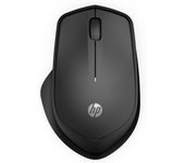 Ratón HP inalámbrico 1200 DPI silencioso ambidiestro negro
