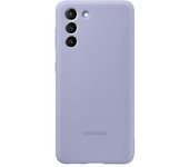 Samsung Silicone Cover Funda Violeta para Samsung Galaxy S21