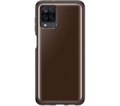 Samsung Soft Clear Cover Funda Negra para Samsung Galaxy A12