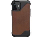 UAG Metropolis LT LTHR ARMR Funda Marrón para iPhone 12 Mini