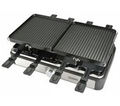 Bourgini Gourmette/Raclette/Grill Plus para 8 Personas 1400W